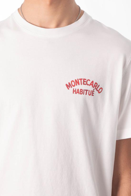 26SS 세인트바쓰 반팔 티셔츠 PRL0002 04208L 01N White - MC2 SAINT BARTH