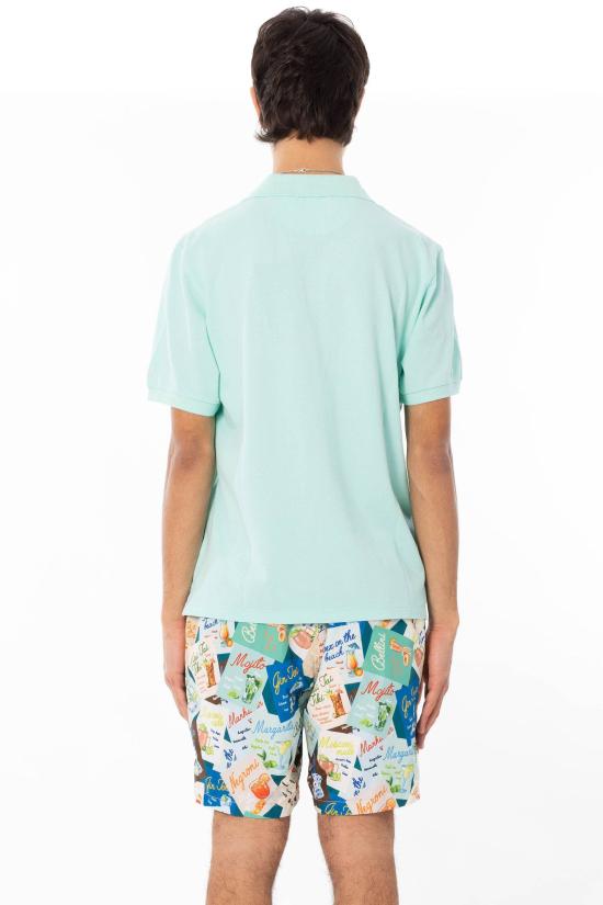26SS 세인트바쓰 폴로 티셔츠 CHS0001 SS26 55 Green - MC2 SAINT BARTH