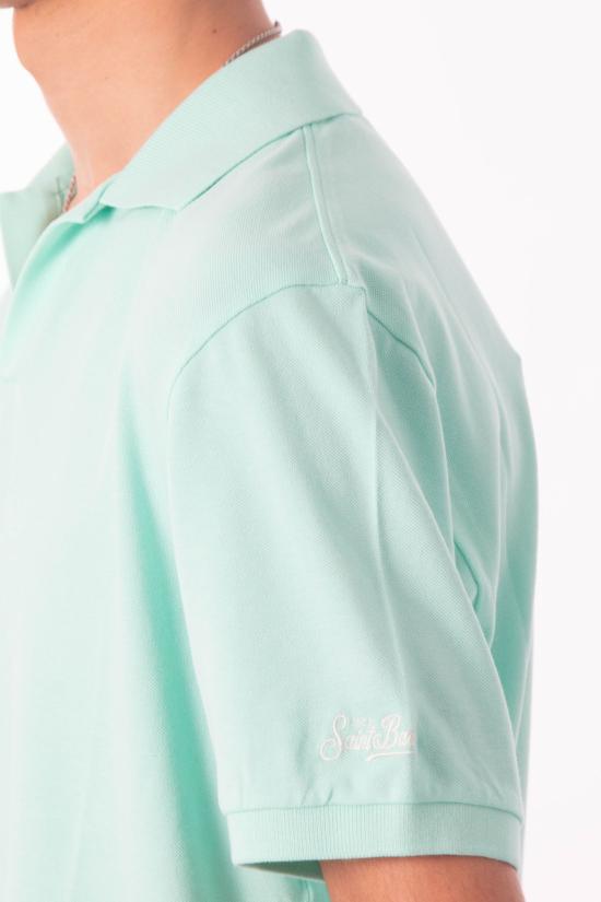 26SS 세인트바쓰 폴로 티셔츠 CHS0001 SS26 55 Green - MC2 SAINT BARTH