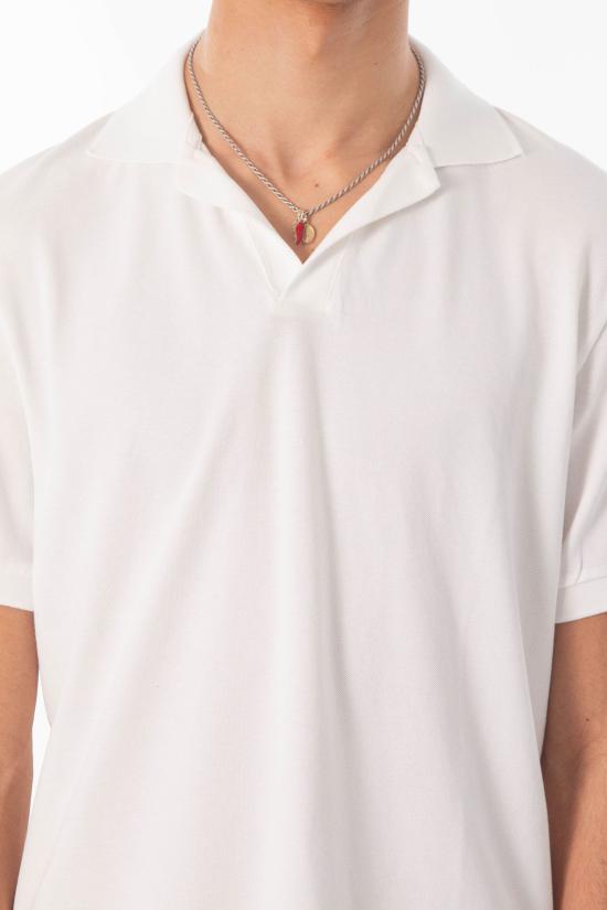 26SS 세인트바쓰 폴로 티셔츠 CHS0001 SS26 01N White - MC2 SAINT BARTH