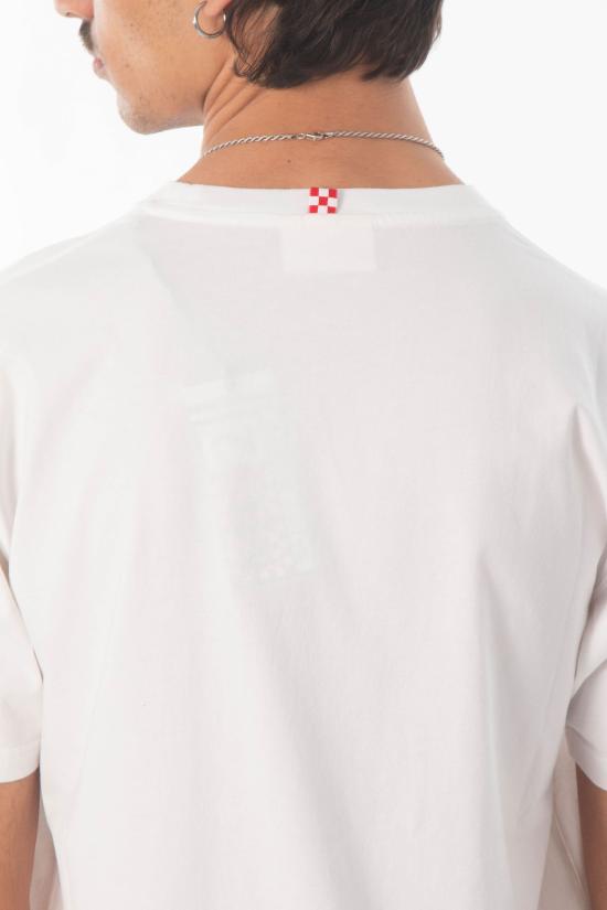 26SS 세인트바쓰 반팔 티셔츠 AUS0001 04294L 01N White - MC2 SAINT BARTH