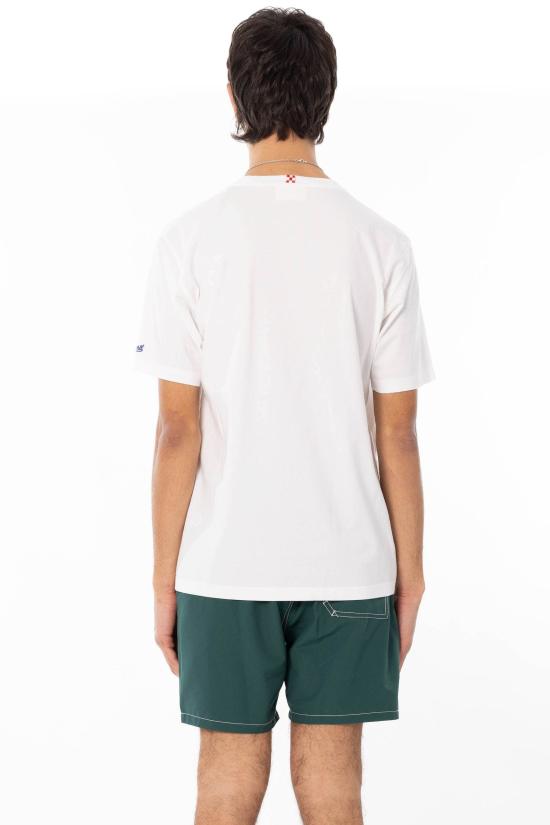  세인트바쓰 반팔 티셔츠 POT0001 04334L 01N White - MC2 SAINT BARTH