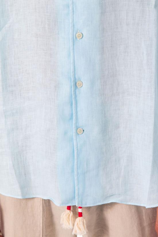 26SS 세인트바쓰 긴팔 셔츠 RPH0001 00610L 31 Blue - MC2 SAINT BARTH