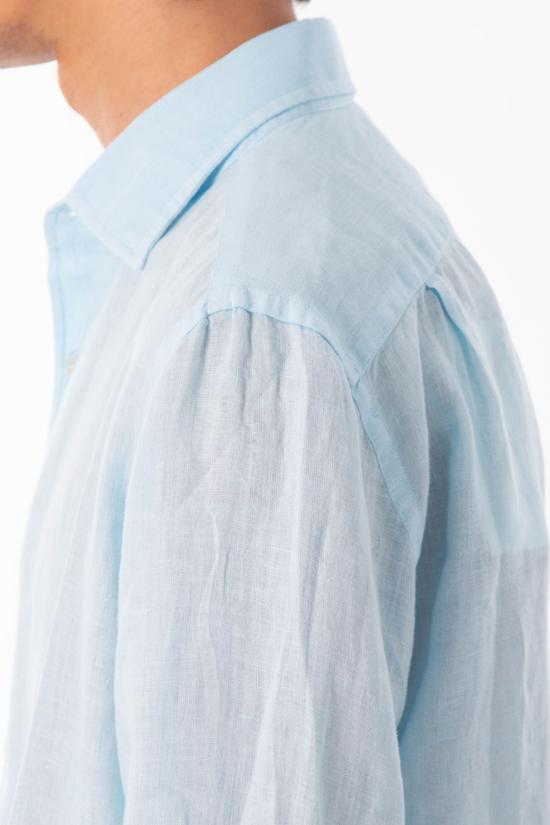 26SS 세인트바쓰 긴팔 셔츠 RPH0001 00610L 31 Blue - MC2 SAINT BARTH
