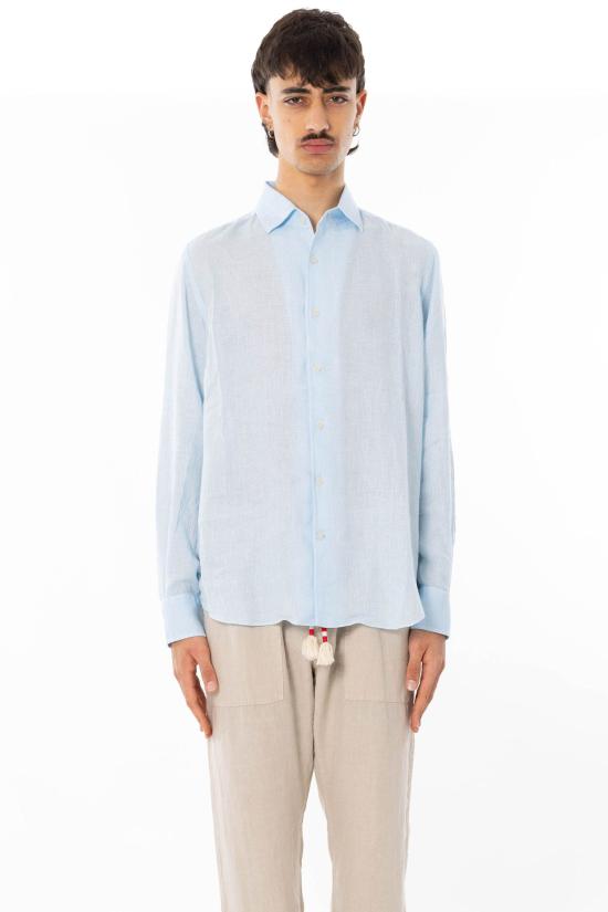 26SS 세인트바쓰 긴팔 셔츠 RPH0001 00610L 31 Blue