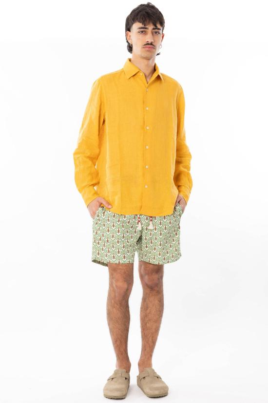 26SS 세인트바쓰 긴팔 셔츠 RPH0001 96 Yellow - MC2 SAINT BARTH
