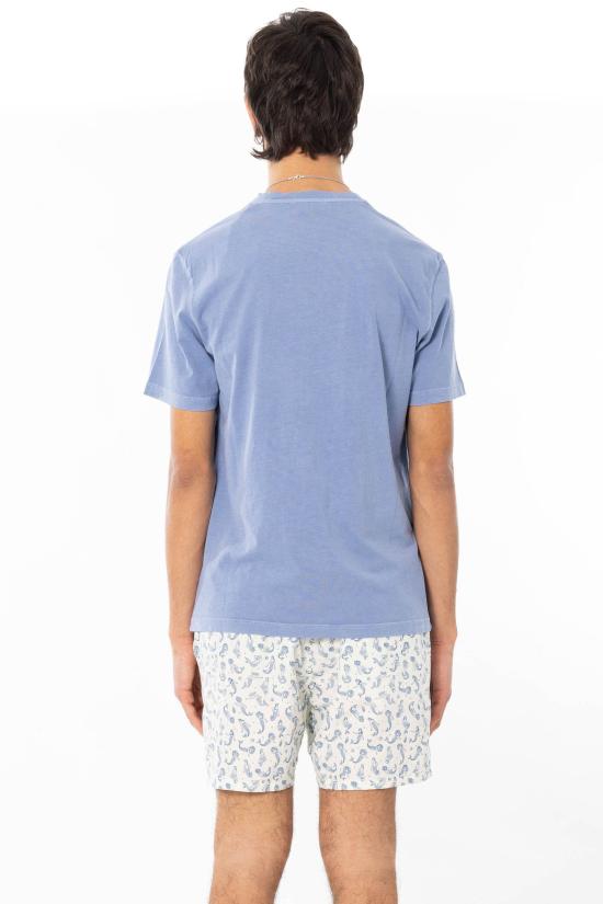 26SS 세인트바쓰 반팔 티셔츠 POT0001 TEX0001 33 Blue - MC2 SAINT BARTH