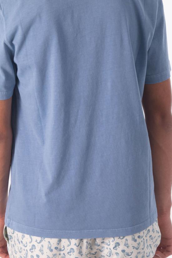 26SS 세인트바쓰 반팔 티셔츠 POT0001 TEX0001 33 Blue - MC2 SAINT BARTH