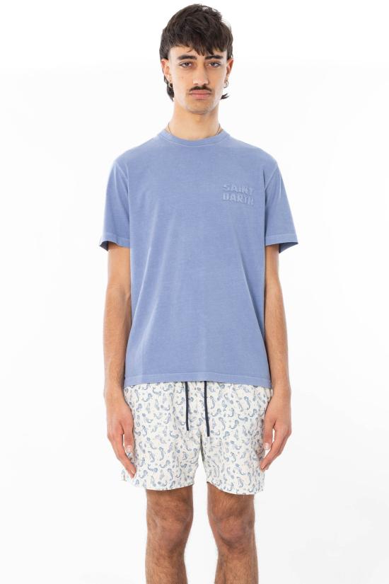 26SS 세인트바쓰 반팔 티셔츠 POT0001 TEX0001 33 Blue