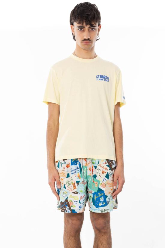 26SS 세인트바쓰 반팔 티셔츠 PRL0002 00318L 92L Yellow