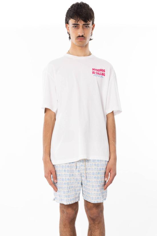 26SS 세인트바쓰 반팔 티셔츠 DLR0001 02219L 01N White