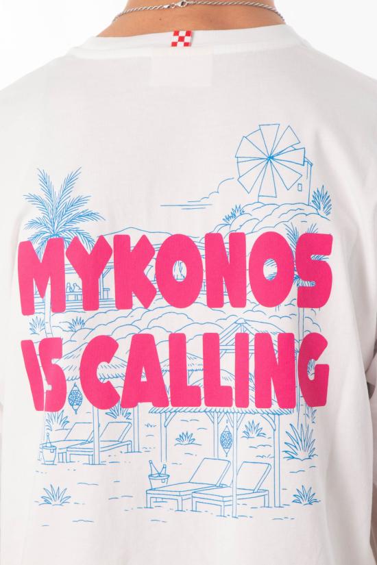 26SS 세인트바쓰 반팔 티셔츠 DLR0001 02219L 01N White - MC2 SAINT BARTH