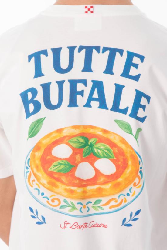 26SS 세인트바쓰 반팔 티셔츠 PRL0002 01227L 01N White - MC2 SAINT BARTH