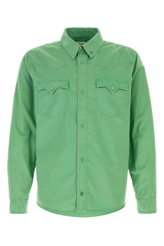 26SS 베르사체 긴팔 셔츠 10239791A18185 1G250 Green