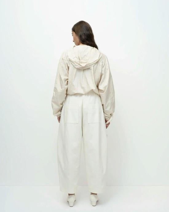  미정박 크롭 팬츠 박미정 크롭 벌룬 팬츠 크림색 - MIJEONG PARK