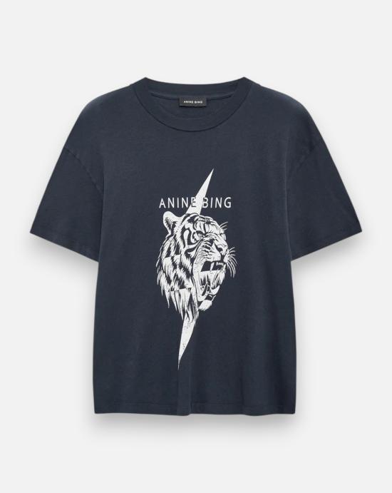 26SS 애니빙 반팔 티셔츠 A0812514VTG3 VINTAGE BLACK Black