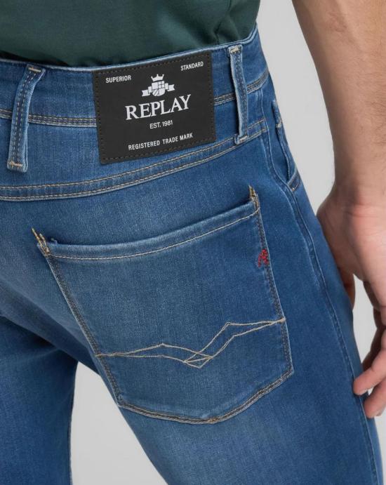 26SS 리플레이 데님 팬츠 M91403241AC33 007 Dark indigo - REPLAY