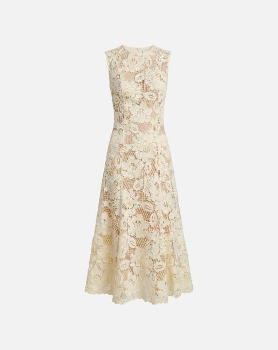 26SS 셀프 포트레이트 롱 원피스 SS26094MY YELLOW Yellow