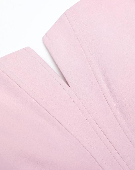 26SS 셀프 포트레이트 롱 원피스 SS26105MP PINK Pink - SELF PORTRAIT