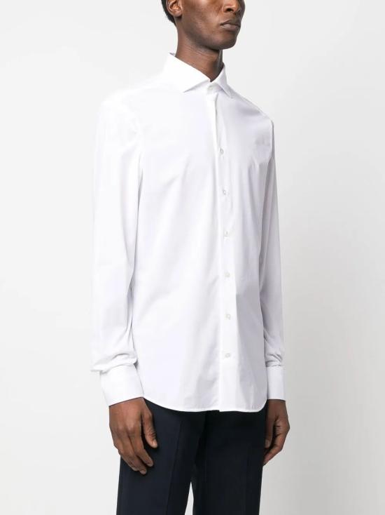 26SS 트라이아노 긴팔 셔츠 T1000311 900 WHITE PLAIN White - TRAIANO