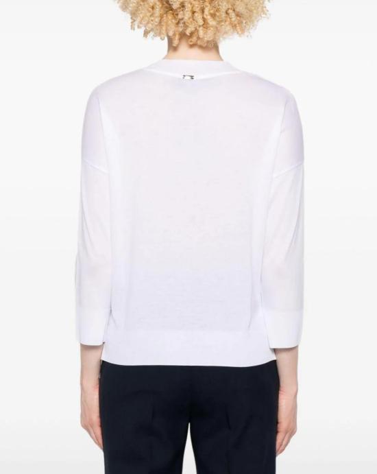 26SS 에르노 긴팔 티셔츠 JV000015D 520561000 White - HERNO