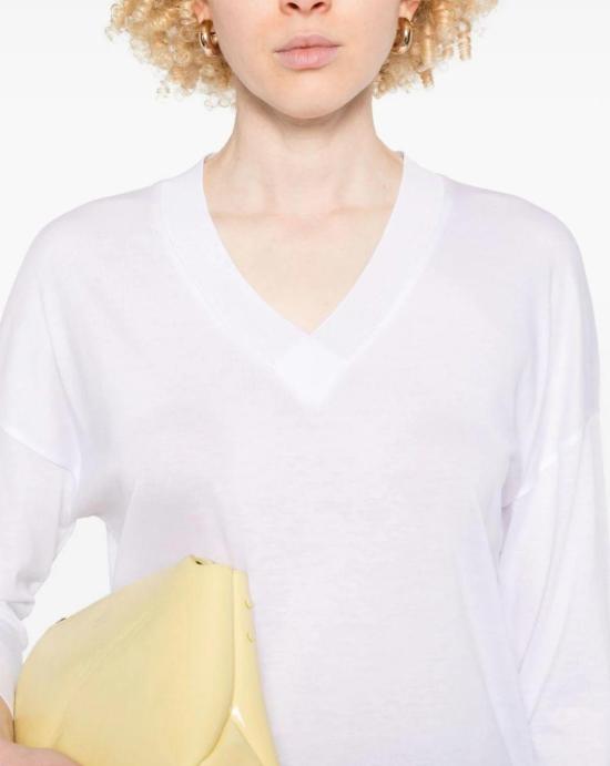 26SS 에르노 긴팔 티셔츠 JV000015D 520561000 White - HERNO