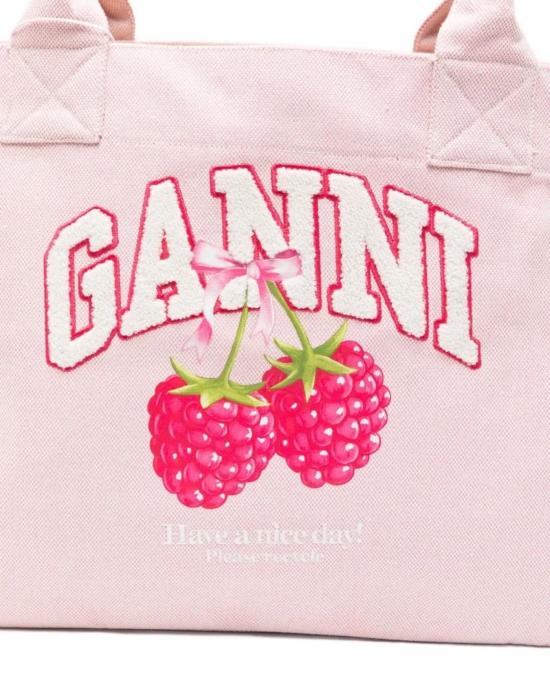26SS 가니 토트백 B2110087 135 Egret - GANNI
