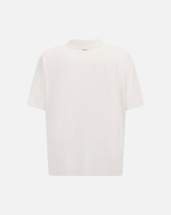 26SS 에르노 반팔 티셔츠 JPL00113D 520561000 White - HERNO