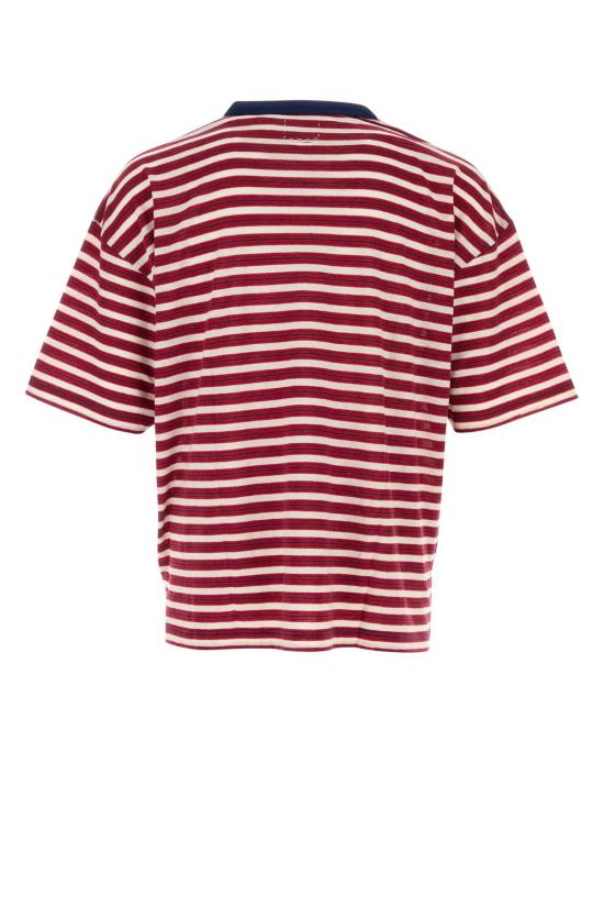 26SS 비즈빔 반팔 티셔츠 0126105010004 RED Stripped - VISVIM