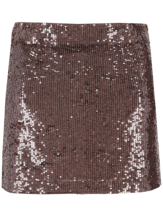 26SS 파로쉬 숏 스커트 D630600GONG26 008 MARRONE