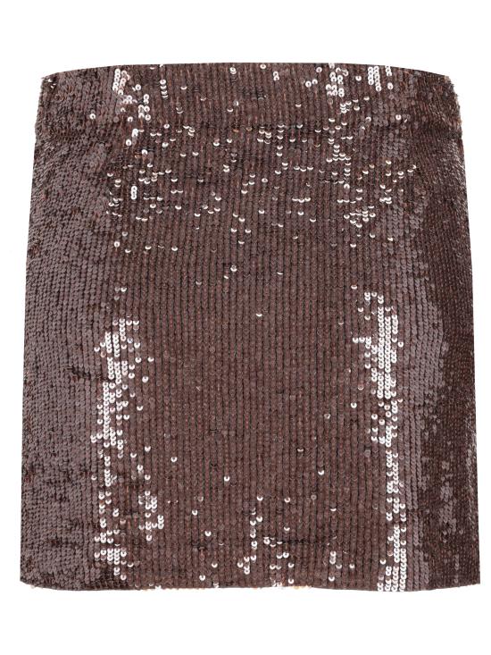 26SS 파로쉬 숏 스커트 D630600GONG26 008 MARRONE - PAROSH