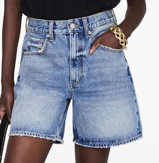 26SS 애니빙 숏팬츠 A0511428 WHD33 WASHED BLUE - ANINE BING