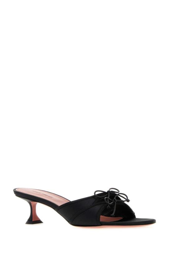 26SS 아미나 무아디 샌들 ELEONORASLIPPER45 BLACK Black - AMINA MUADDI