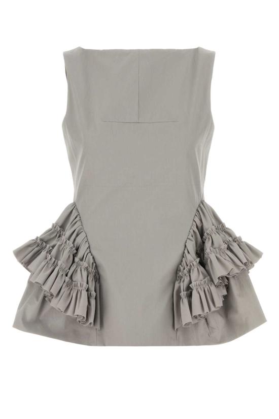 26SS 드리스 반 노튼 민소매 티셔츠 2610107073309 800 Grey