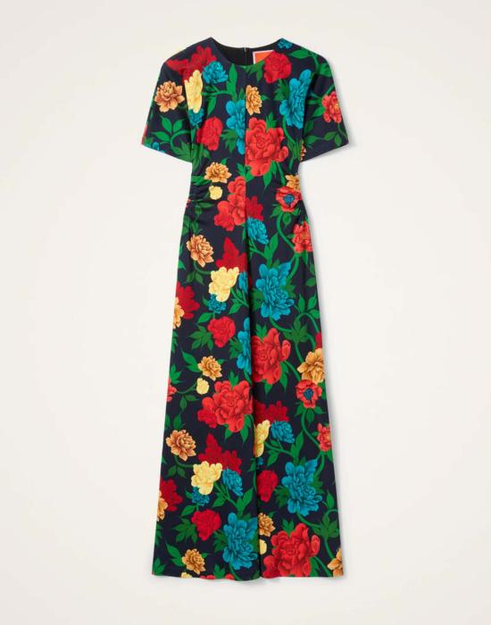  라 더블제이 롱 원피스 라 더블 제이 안젤리카 드레스 퀸 피오니