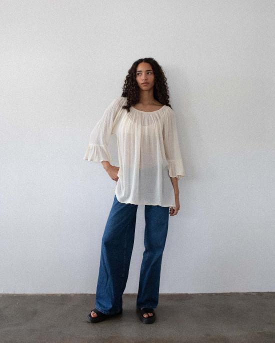  어니스트 코튼 블라우스