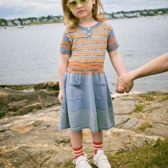  [키즈] 미샤 앤 퍼프 원피스 키즈 미샤 & 퍼프 리타 드레스 도브 메렝게