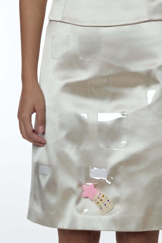  샌디리앙 롱 스커트 샌디 리앙,  샴페인을 간직하다 - SANDY LIANG