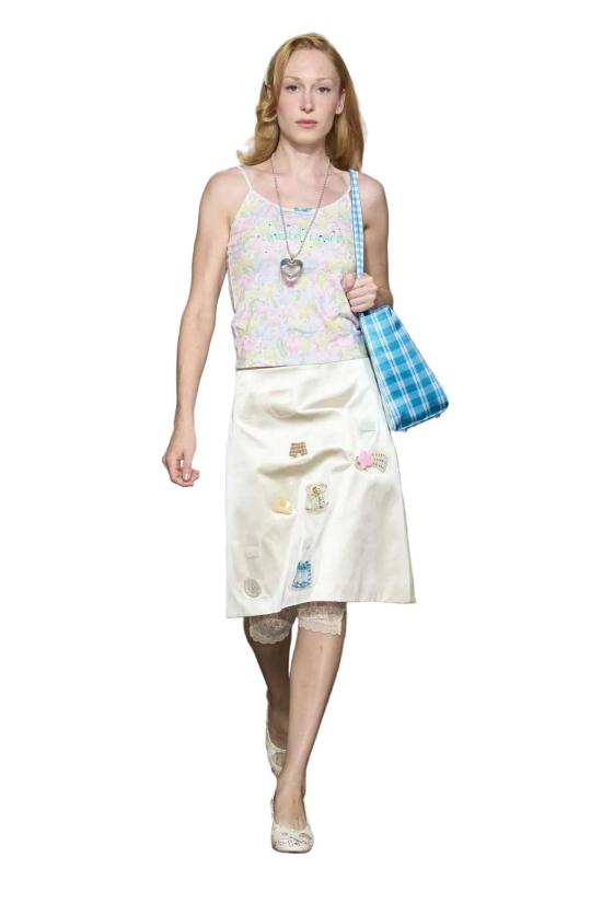  샌디리앙 롱 스커트 샌디 리앙,  샴페인을 간직하다 - SANDY LIANG