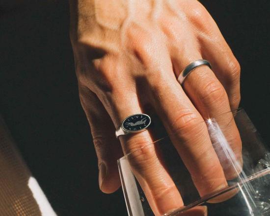  수 더 보이 반지 씬 밴드 링 - SUE THE BOY