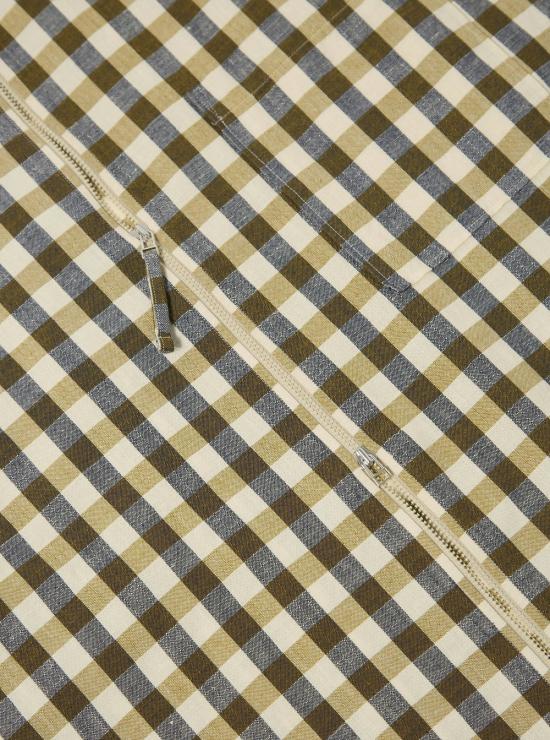  유니버셜웍스 긴팔 셔츠 유니버설 웍스 애버딘 링콧 지퍼  올리브 - UNIVERSAL WORKS