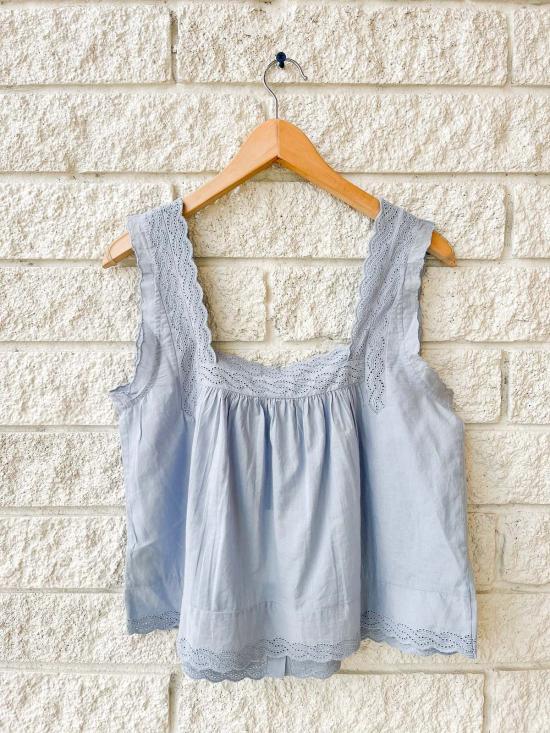  더 그레이트 민소매 티셔츠 - THE GREAT