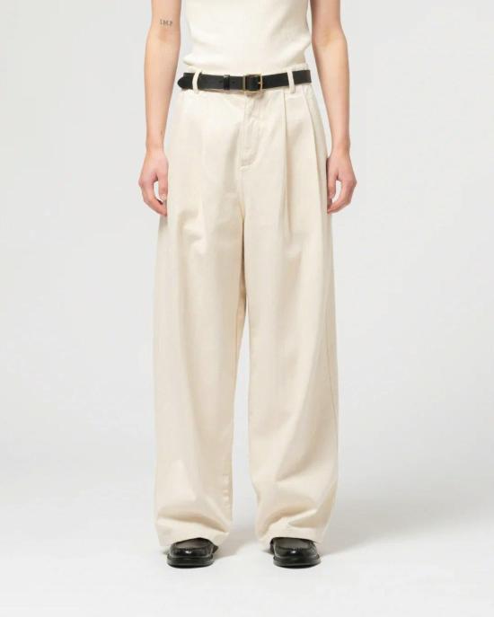  걸스오브더스트 스트레이트 팬츠 더스트의 소녀들, 영사 바지, 에크루 - GIRLS OF DUST