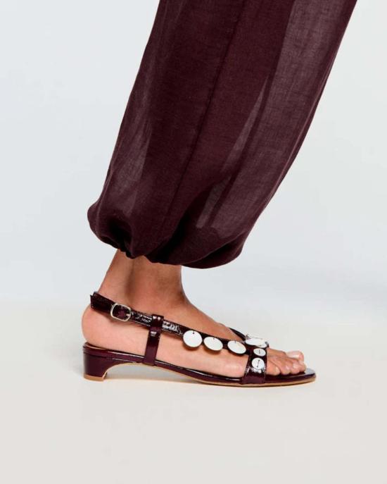  나귀사 샌들 나구이사 로즈 샌달 가지