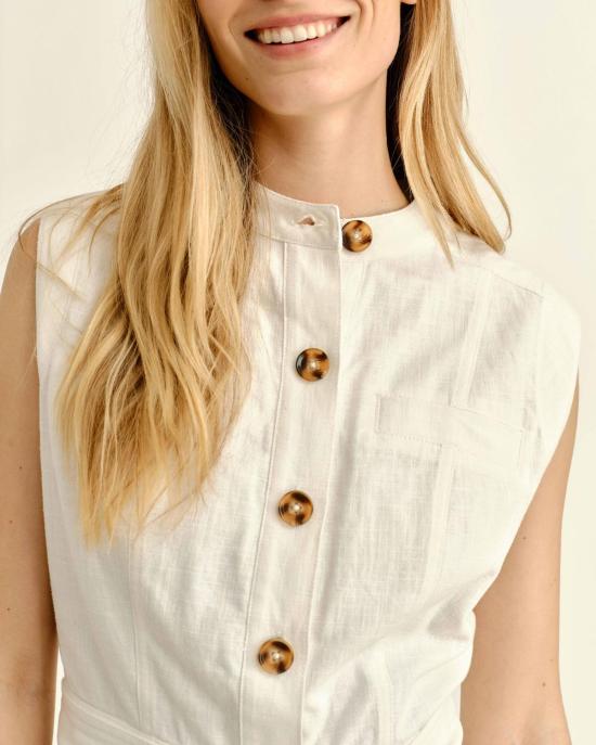  카르톨리나 점프수트 Su26 레이첼 민소매 롬퍼 - CARTOLINA