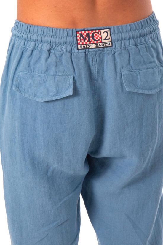 26SS 세인트바쓰 트레이닝/조거 팬츠 CAA0001 TEX0001 33 Sky - MC2 SAINT BARTH