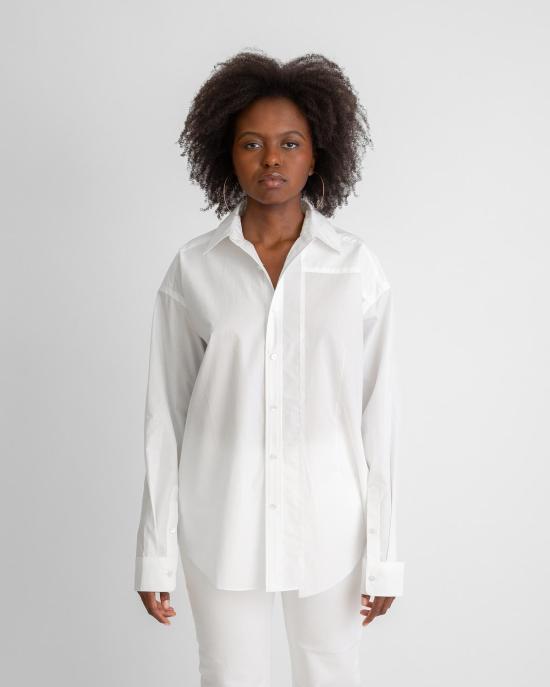  6397 블라우스 리워크 유니폼 셔츠