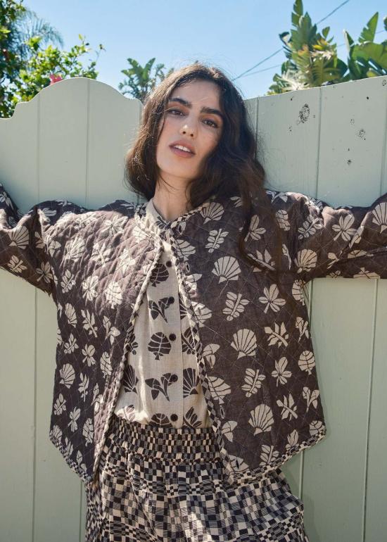  에이스 앤 지그 가디건 에이스앤지그 퀼팅 아마라  어제 - ACE & JIG