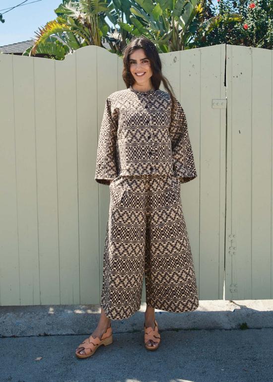  에이스 앤 지그 가디건 에이스앤지그 퀼팅 아마라  어제 - ACE & JIG