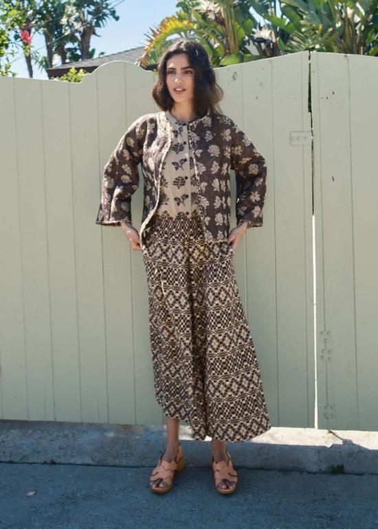  에이스 앤 지그 가디건 에이스앤지그 퀼팅 아마라  어제 - ACE & JIG